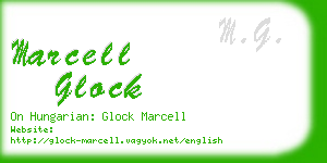 marcell glock business card